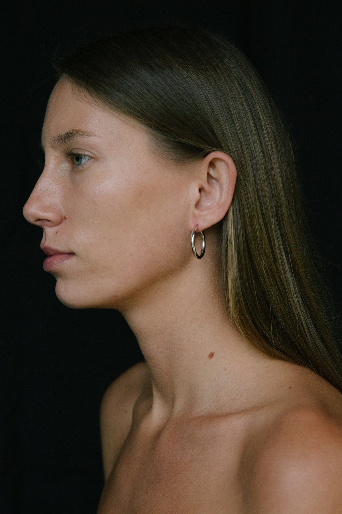 EDEN HOOP EARRINGS IN SILVER-thumbmail-3