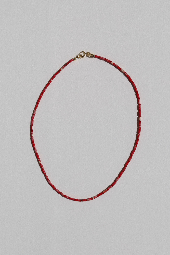 
                  
                    FRANCIS NECKLACE IN RED
                  
                
